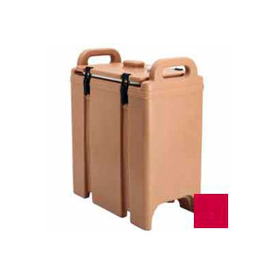 Cambro 350LCD158 - Camtainer Soup Carrier, Insulated Plastic, 3-3/8 Gal.,, 16-1/2x9x18-3/8, Hot Red