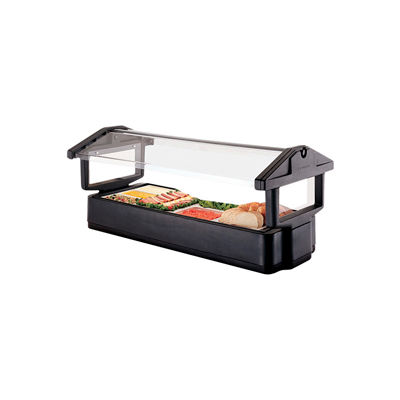 Cambro 6FBRTT110 - Table Top Model Food Bar 33x71, Black