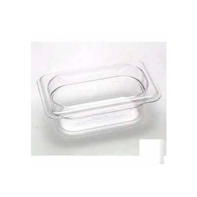 Cambro 92CW135 - Food Pan, Plastic, 1/9 Size, 2-1/2" Deep, Clear - Pkg Qty 6