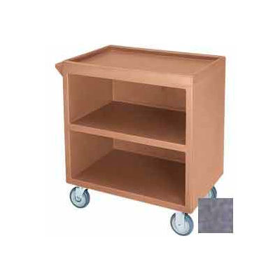 Cambro BC330191 - Bus Cart 330 5" Casters (2 Fixed 2 Swivel 1 with Brake) Granite Gray NSF