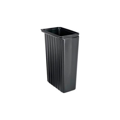 Cambro BC331KDTC110 - 8 Gallon Trash Container Black
