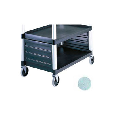 Cambro BC340KDP480 - Single Shelf Panel Set, for KD utility cart ONLY, speckled Gray