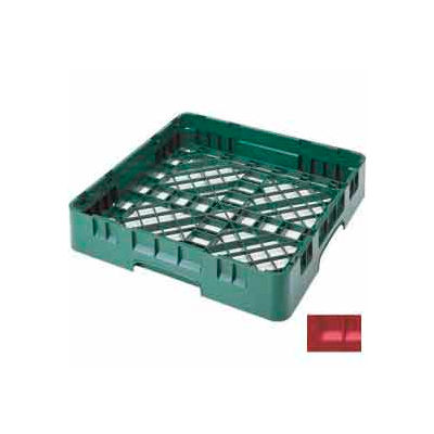 Cambro BR258163 - Camrack Base Rack Full Size 4" Inside Stack Height Red NSF - Pkg Qty 6