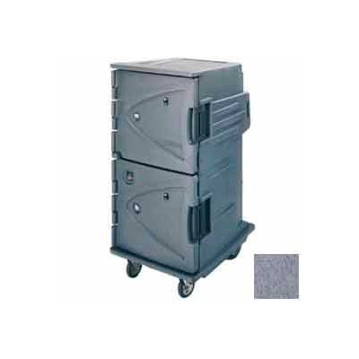 Cambro CMBHC1826TSC191 - Hot Cold Cart Tall Profile Granite Gray Celsius 6" Rear Casters