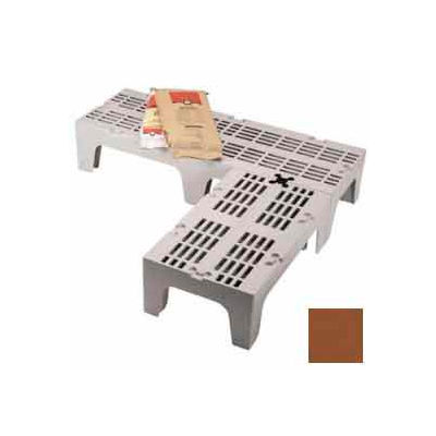 Dunnage Rack, Solid Top, 21"W x 48"D Dark Brown