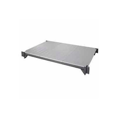 Camshelving® Elements Mobile Shelf Plate Kit, 24"W x 60"L, Solid, Brushed Graphite