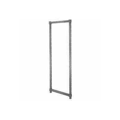 Camshelving® Elements Post Kit, 14"W x 64"H, Brushed Graphite