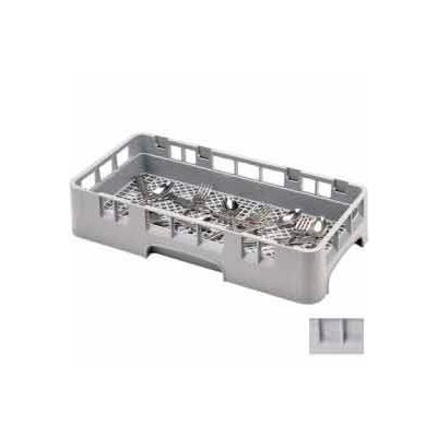 Cambro HFR258151 - Camrack HFR258151, Flatware Rack, 1/2 Size, 19-3/4" x 9 7/8" x 4", 2-5/8", Gray - Pkg Qty 6