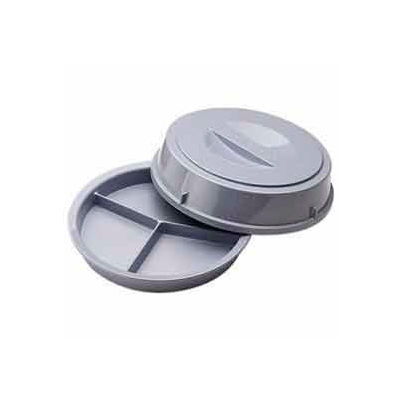 Cambro HK93CW133 - Heat Keeper Base & Cover, 3-Compartment, Narrow Rim, 9-1/2", Beige - Pkg Qty 6