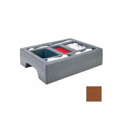 Cambro LCDCH10131 - Condiment Holder, Fits 1000LCD, 20"D x 16"W x 5"H, Dark Brown