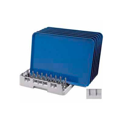 Cambro OETR314151 - Camrack Open End Tray Rack 2-5/8" Max. Height Soft Gray - Pkg Qty 6