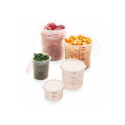 Cambro RFS2PP190 - Storage Container, Round, 2 Qt., 8-3/16" Dia. x 4-3/16"H, Translucent, Poly-P - Pkg Qty 12