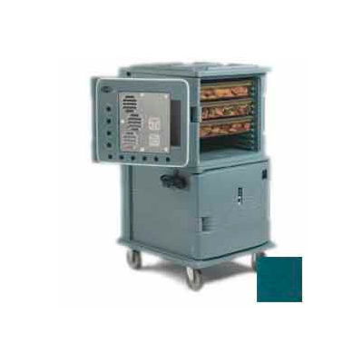 Cambro UPCH16002192 - Ultra CamCart Heated Food Pan Carrier, Front Loading, Granite Green, 220V
