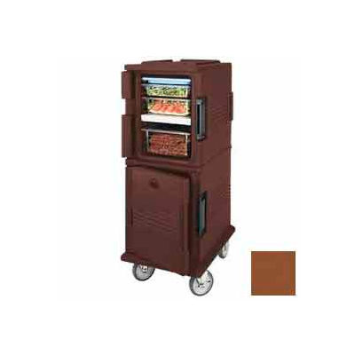 Cambro UPCHT800131 - Ultra CamCart Heated Food Pan Carrier, Heated Top Door, Front Loading, Brown