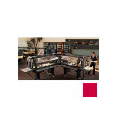 Cambro VBRHD6158 - Versa Food Bars™Serving Buffet, Cold Food, 72" x 36" Hot Red