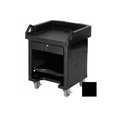 Cambro VCS110 - Versa Cash Register Cart Lockable Center Drawer, Black