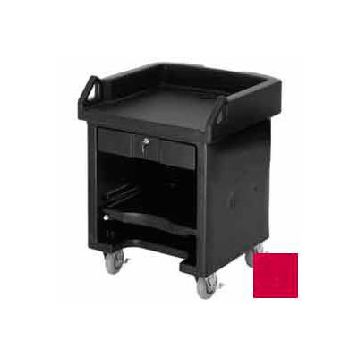 Cambro VCS158 - Versa Cash Register Cart Lockable Center Drawer, Hot Red