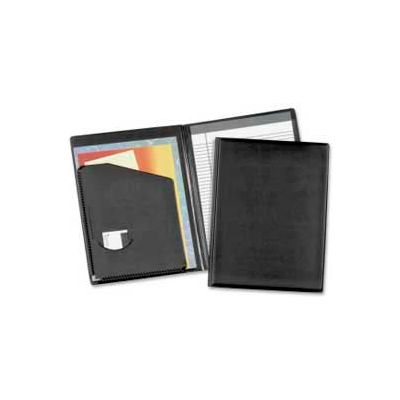 Cardinal® Sealed Vinyl Pad Holder, Letter-Size, 9-1/2" x 12-1/2", Black