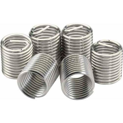 Chrislynn M6X1X9.0 Free Running Helical Inserts Bulk Pack of 100 inserts