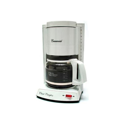 12-Cup Classic Coffee Maker, White, CC120