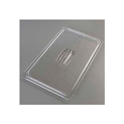 Carlisle 10210U07 - Topnotch® Universal Handled Lid 20-3/4" x 12-3/4", Clear - Pkg Qty 6