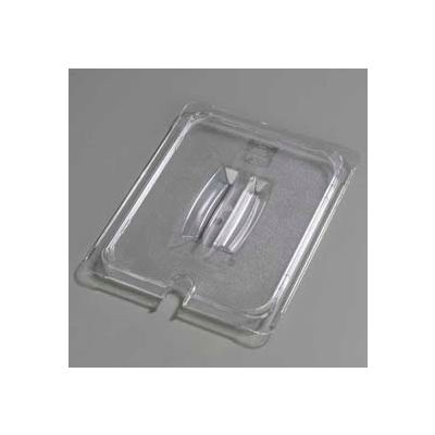 Carlisle 10231U07 - Topnotch® Universal Handled Notched Lid 12-3/4" x 10-3/8", Clear - Pkg Qty 6