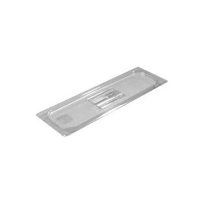 Carlisle 10250U07 - Topnotch® Universal Handled Lid 20-3/4" x 6-1/4", Clear - Pkg Qty 6