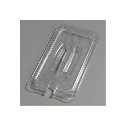Carlisle 10271U07 - Topnotch® Universal Handled Notched Lid 12-3/4" x 7", Clear - Pkg Qty 6