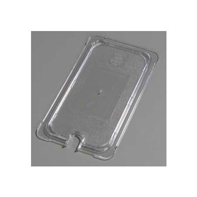 Carlisle 10277U07 - Topnotch® Universal Flat Notched Lid 12-3/4" x 7", Clear - Pkg Qty 6
