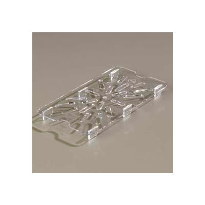 Carlisle 1029507 - Topnotch® Drain Shelf 10-1/4" x 6-3/8", Clear - Pkg Qty 6