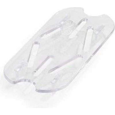Carlisle 1033507 - Food Pan Drain Grate, 1/9Sz, 5.0"L x 2.38"W, Clear