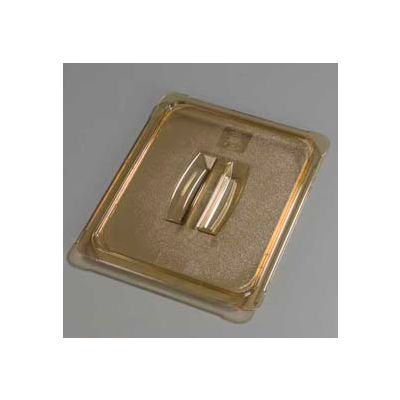 Carlisle 10430U13 - Topnotch® Universal Handled Lid 12-3/4" x 10-3/8", Amber - Pkg Qty 6
