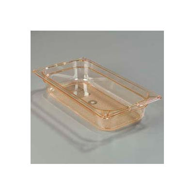 Carlisle 1046013 - Topnotch® One-Third Size Pan 12-3/4" x 7", Amber - Pkg Qty 6