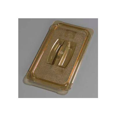 Carlisle 10470U13 - Topnotch® Universal Handled Lid 12-3/4" x 7", Amber - Pkg Qty 6