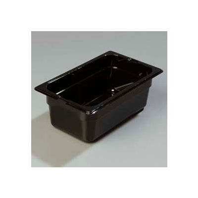 Carlisle 1048103 - Topnotch® One-Quarter Size Pan 10-1/4" x 6-3/8", Black - Pkg Qty 6