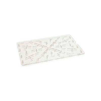 Carlisle 1062907 - Storplus™ Food Box Drain Grate 18" x 26", Clear - Pkg Qty 6