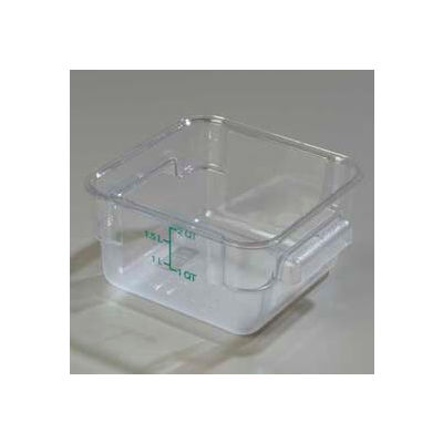 Carlisle 1072007 - Storplus™ Container 2 Qt., Clear - Pkg Qty 6
