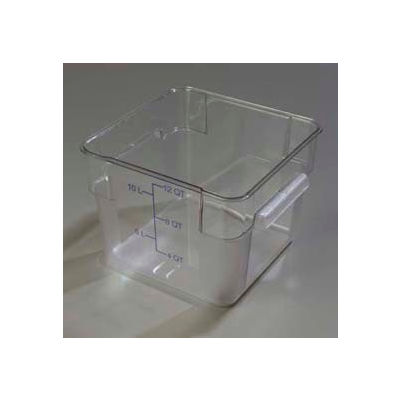 Carlisle 1072407 - Storplus™ Container 12 Qt., Clear - Pkg Qty 6