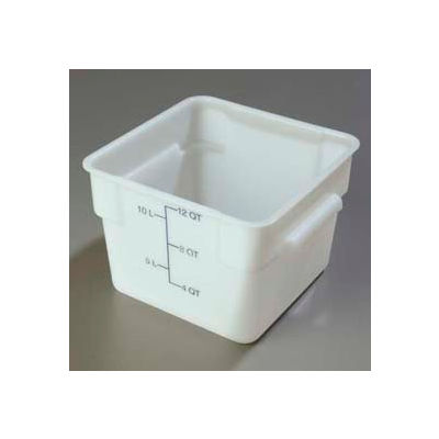Carlisle 1073402 - Storplus™ Container 12 Qt., White - Pkg Qty 6