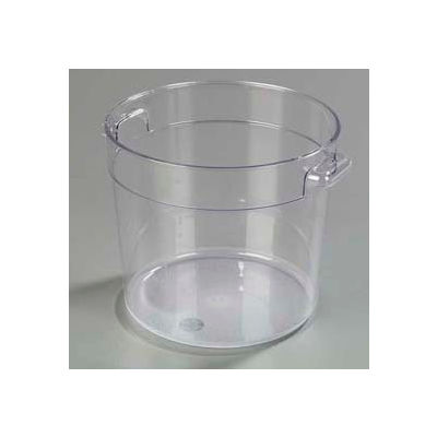 Carlisle 1076507 - Storplus™ Round Container 6 Qt., Clear - Pkg Qty 12