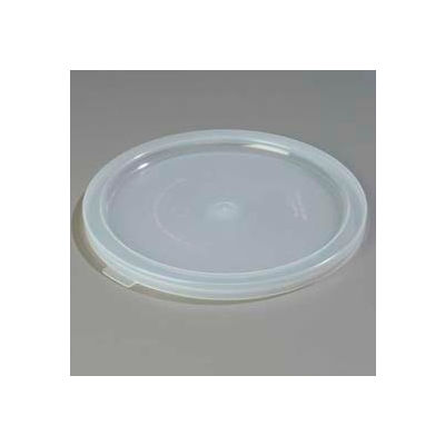 Carlisle 125230 - Bains Marie Food Storage Container Lid 12-3/4" D/ 3/4", See Thru - Pkg Qty 6