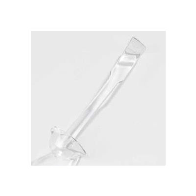 Carlisle 024007 - Ladle, 10-1/2", 3/4 Oz., Plain Handle, Spout On Each Side, Clear - Pkg Qty 48