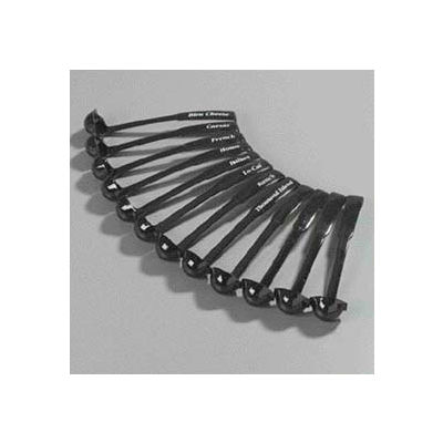 Carlisle 026103 - Ladle Assortment Pack, 10-1/2", 3/4 Oz., Spout On Each Side, Black