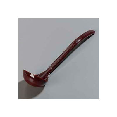 Carlisle 029501 - Carly® Ladle, 9-1/2", 1 Oz., Plain Handle, Reddish-Brown - Pkg Qty 12