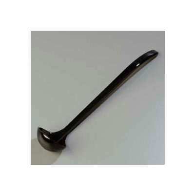 Carlisle 029603 - Carly® Ladle, 13-1/2", 1 Oz., Plain Handle, Black - Pkg Qty 12