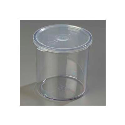 Carlisle 030107 - Classic™ Crock W/Lid 1.2 Qt., Clear - Pkg Qty 12