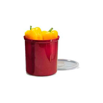 Carlisle 030403 - Classic™ Crock W/Lid 4 Qt., Black - Pkg Qty 6