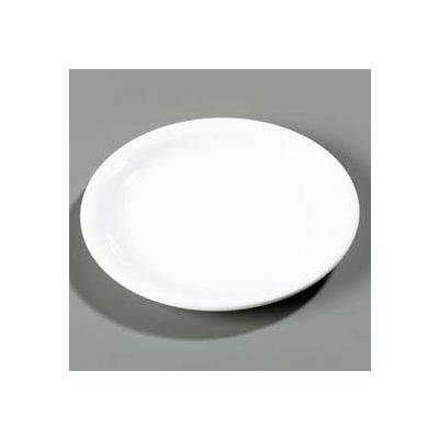 Carlisle 3300802 - Sierrus™ Pie Plate, Narrow Rim 6-1/2", White - Pkg Qty 48
