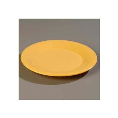 Carlisle 3301622 - Sierrus™ Salad Plate, Wide Rim 7-1/2", Honey Yellow - Pkg Qty 48