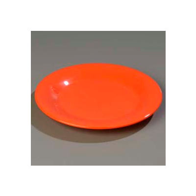 Carlisle 3302052 - Sierrus™ Bread & Butter Plate, Wide Rim 5-1/2", Sunset Orange - Pkg Qty 48